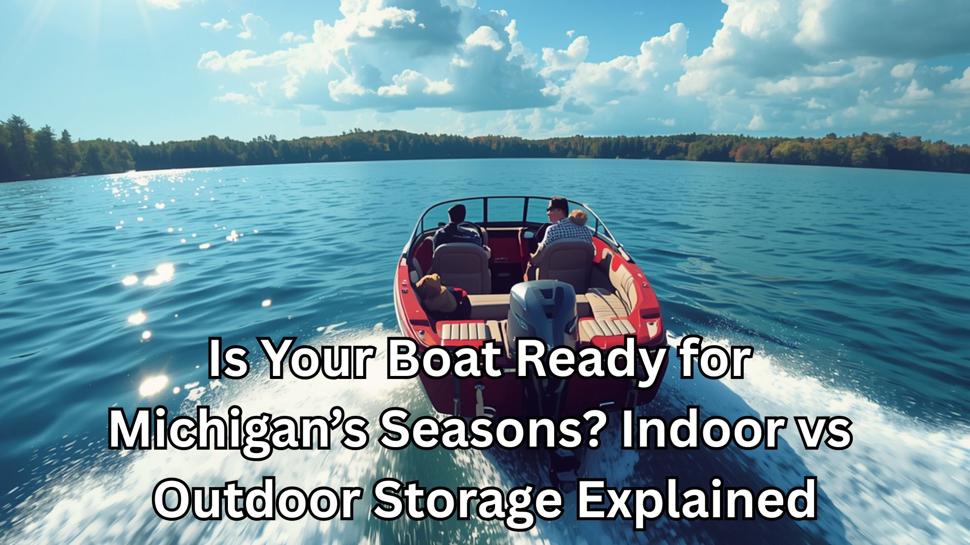 Boat Ready for Michigan’s Seasons